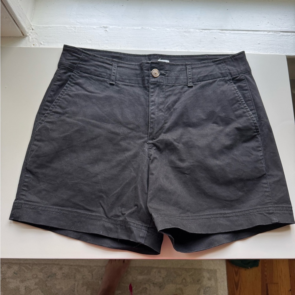 GAP Women's Black Chino Shorts